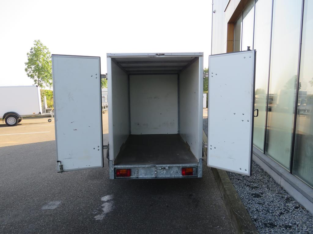 Easyline Gesloten aanhangwagen enkelas 250x125x150cm 750kg